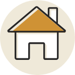 Icon of a house